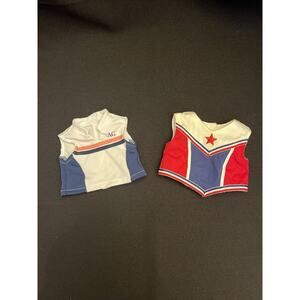 American Girl Doll Set Of Two Cheerleading Sleeveless Sport Tops